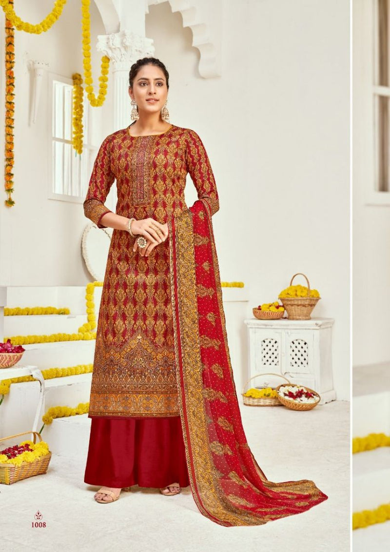 Roli Moli Creation Ladli Jam Cotton Printed Fancy Party Wear Salwar Suits