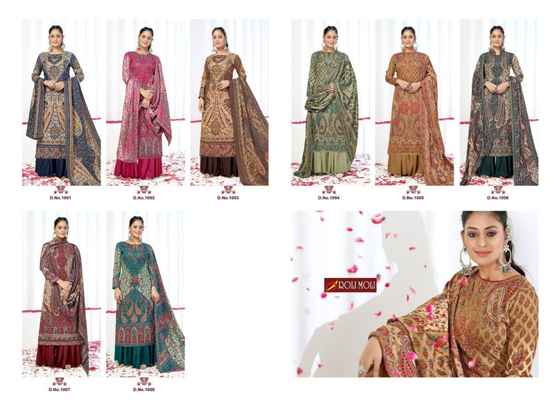 Roli Moli Elite Pashmina Jacquard Exclusive Disigner Print Salwar Suit