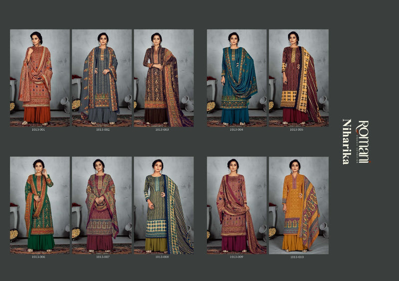 Romani Niharika Soft Cotton Printed Party Wear Salwar Kameez
