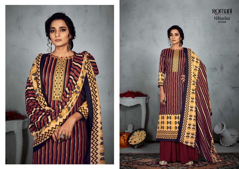 Romani Niharika Soft Cotton Printed Party Wear Salwar Kameez