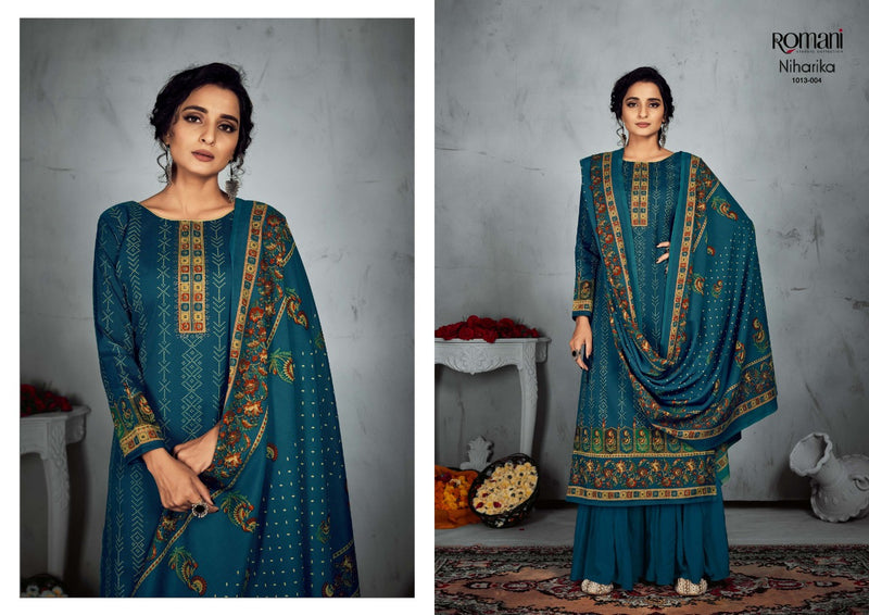 Romani Niharika Soft Cotton Printed Party Wear Salwar Kameez