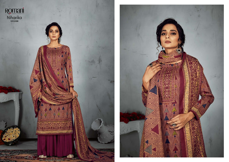 Romani Niharika Soft Cotton Printed Party Wear Salwar Kameez