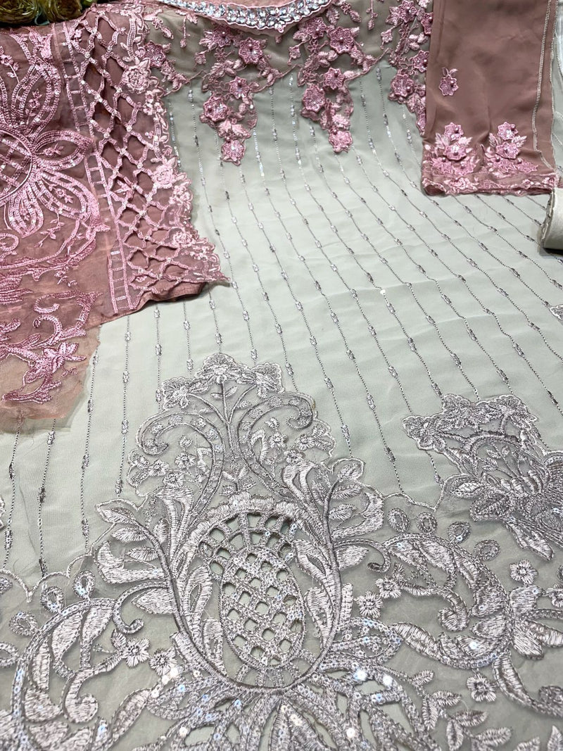 Shanaya Fashion Rose Bridal S 98 Georgette Party Wear Salwar Suits