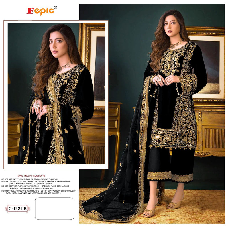 Fepic Rosemeen C 1221 Georgette With Heavy Embroidery Work Stylish Designer Wedding Look Salwar Kameez