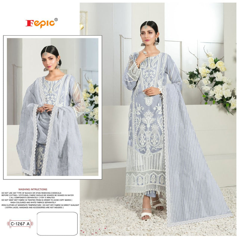 Fepic Rosemeen C 1267 Georgette With Beautiful Work Stylish Designer Wedding Look Salwar Kameez