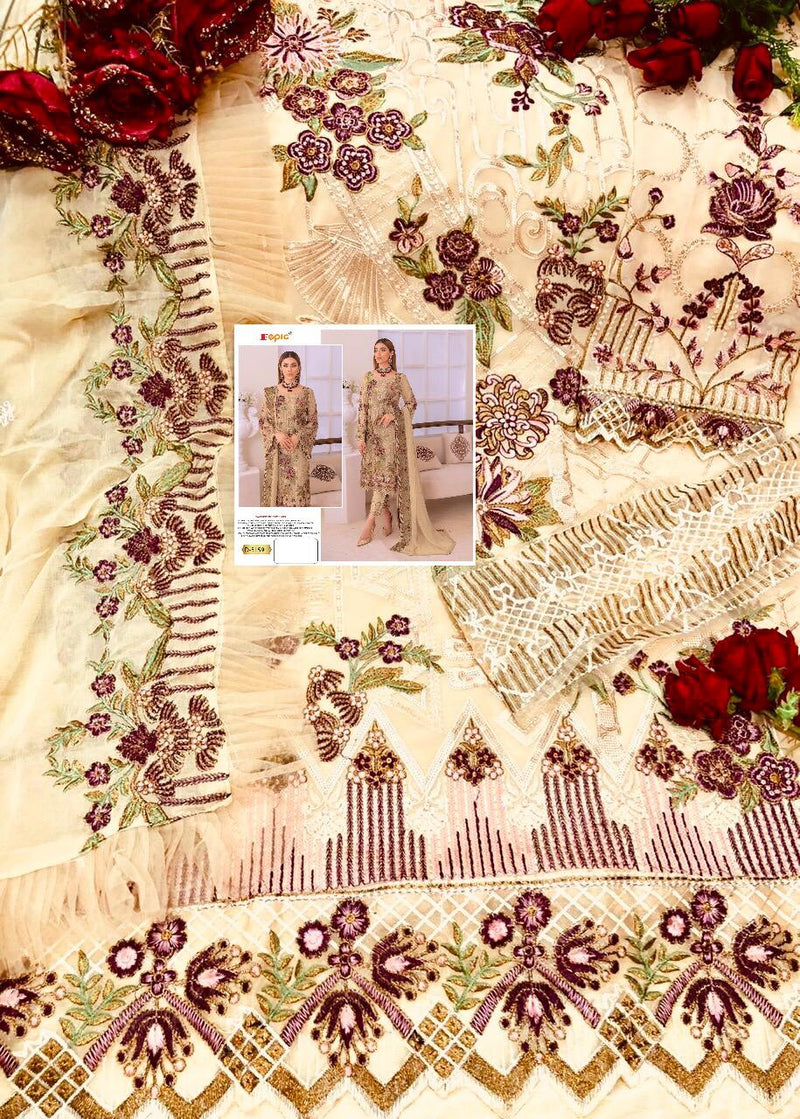 Fepic Rosemeen Faux Georgette  Party  Salwar Suit