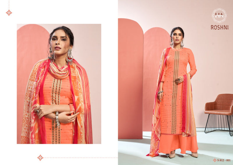 Harshit Fashion Hub Roshni Jam Cotton Stylish Fancy Printed Party Wear Salwar Suits