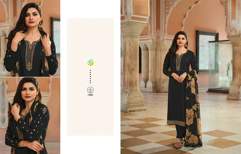 Vinay Fashion Royal Crepe 35 With Heavy Embroidery Work Stylish Designer Festive Wear Party Wear Salwar Kameez