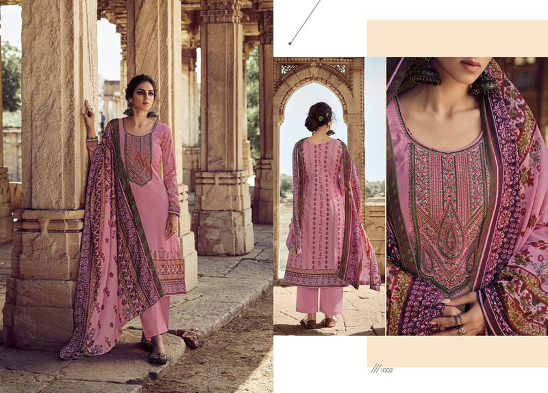 Hermitage Clothing Roz Meher Lawn Cotton Party Wear Salwar Kameez With Embroidery & Digital Print