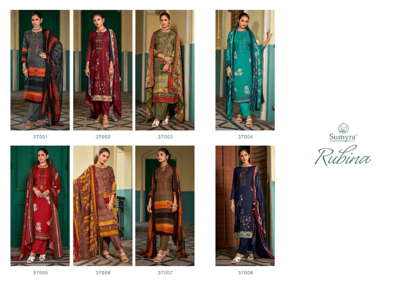 Radhika Fashion Rubina Pashmina With Beautiful Printed Work Stylish Designer Casual Look Salwar Suit