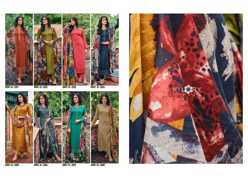 Kilory Trends Ruh Jam Cotton Fancy Party Wear Salwar Suits With Digital Print