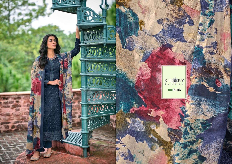 Kilory Trends Ruh Jam Cotton Fancy Party Wear Salwar Suits With Digital Print