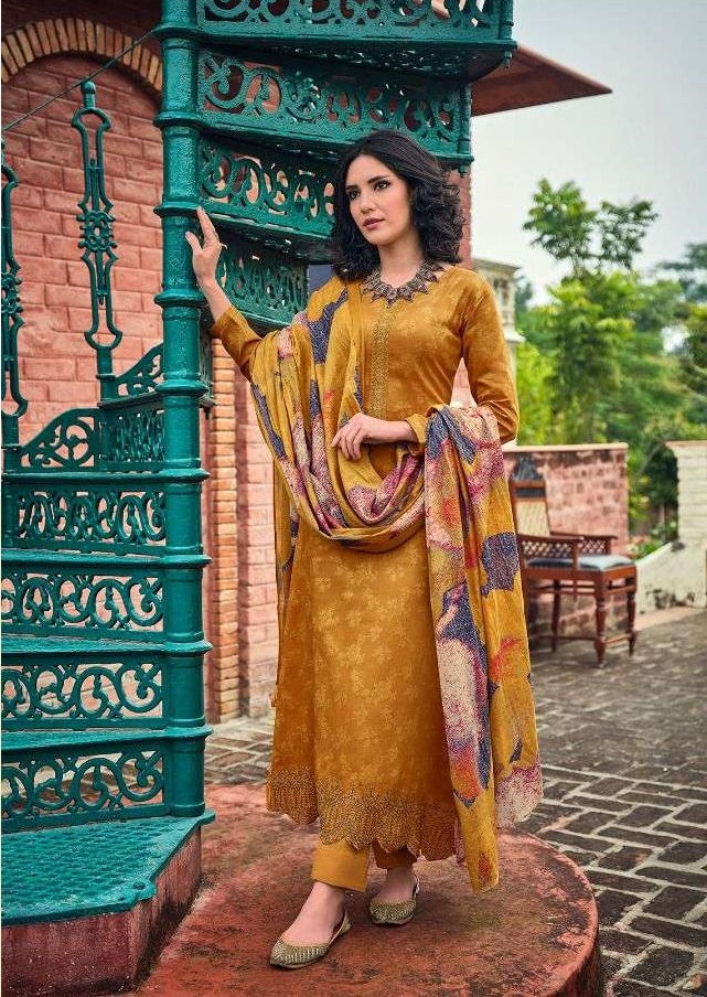Kilory Trends Ruh Jam Cotton Fancy Party Wear Salwar Suits With Digital Print