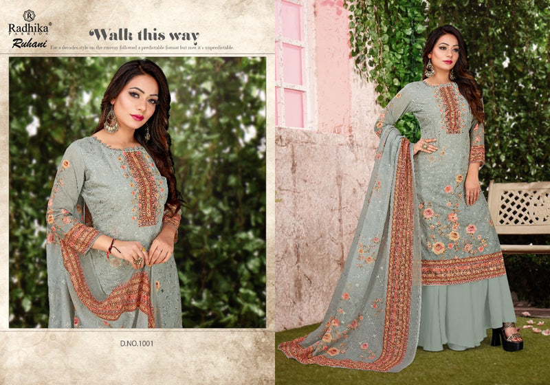 Radhika Fashion Azara Ruhani Cotton Digital Printed Festive Wear Salwar Suits