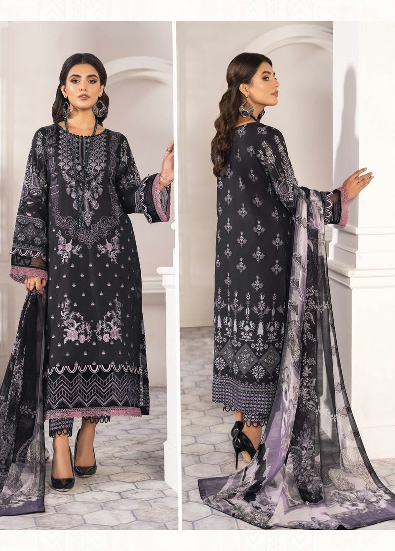 Asifa Nabeel Ruhaniyat Vol 1 Pure Cotton Printed Fancy Designer Salwar Kameez