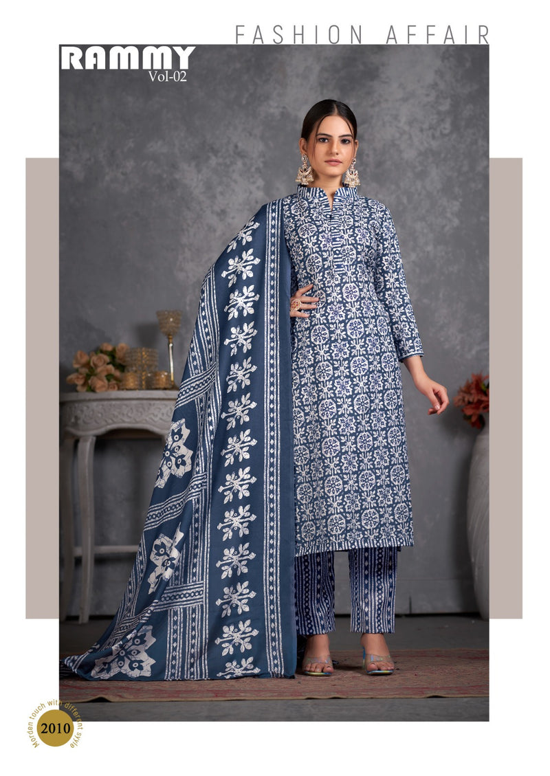 Skt Suits Rummy Vol 2 Soft Cotton Digital Printed Designer Salwar Kameez