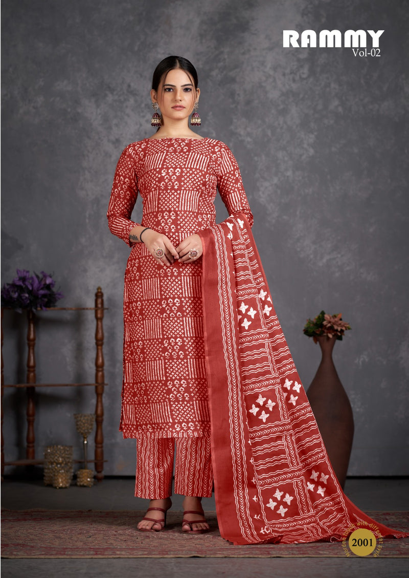Skt Suits Rummy Vol 2 Soft Cotton Digital Printed Designer Salwar Kameez