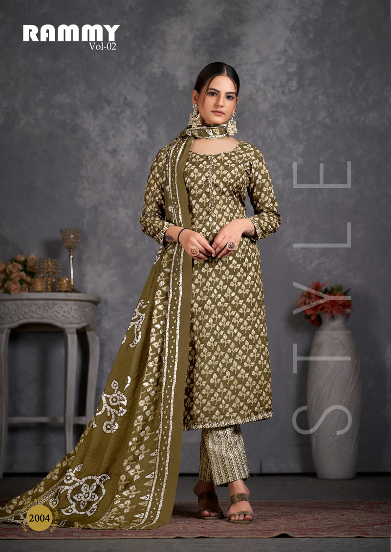 Skt Suits Rummy Vol 2 Soft Cotton Digital Printed Designer Salwar Kameez