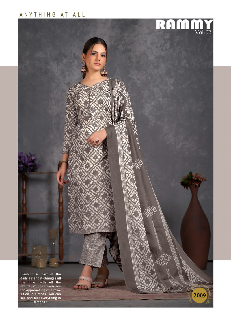 Skt Suits Rummy Vol 2 Soft Cotton Digital Printed Designer Salwar Kameez