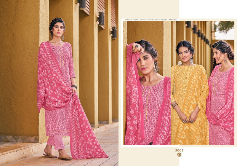 Radha Fab Rumy Vol 3 Cotton Casual Wear Salwar Suits With Fancy Prints
