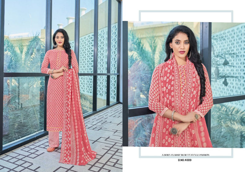 Radha Fab Rumy Vol 4 Cotton Printed Fancy Festive Wear Salwar Suits