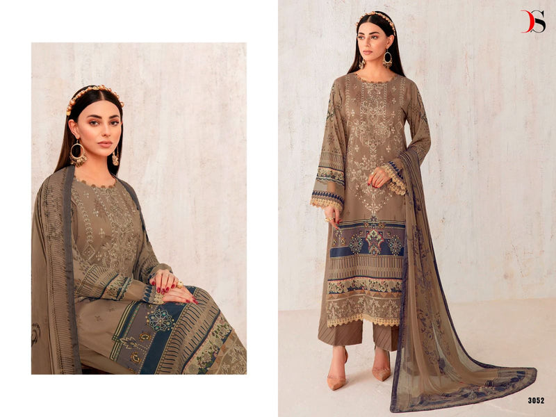 Deepsy Suits Rungrez Spring Lawn 23 Pure Cotton Heavy Self Embroidery Patch Pakistani Salwar Suit