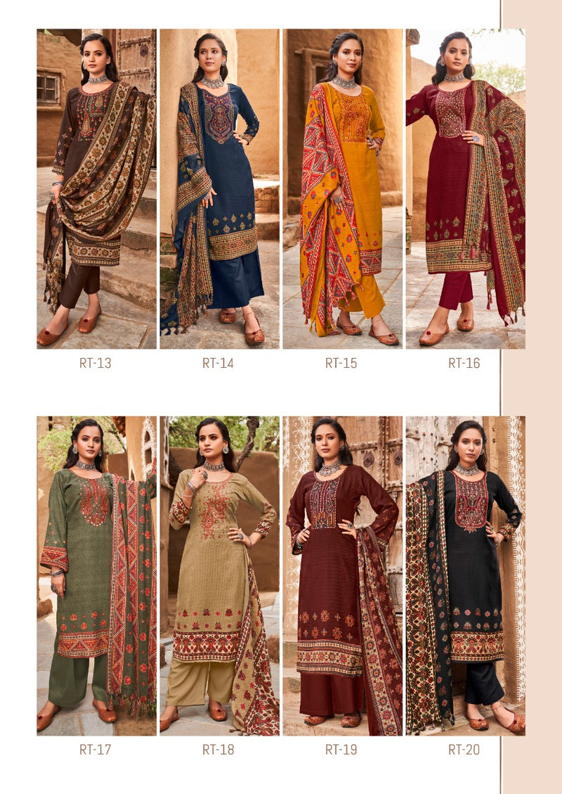 Levisha Rutba Pashmina With Beautiful Embroidery Work Stylish Designer Party Wear Salwar Kameez