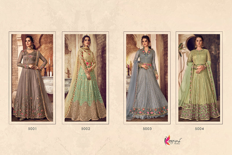 Kesari Trends Rutbaa Butterfly Net Bridal Wear Salwar Suit