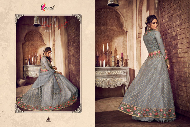 Kesari Trends Rutbaa Butterfly Net Bridal Wear Salwar Suit