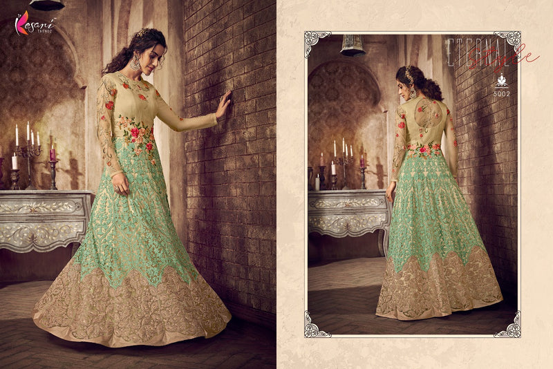 Kesari Trends Rutbaa Butterfly Net Bridal Wear Salwar Suit