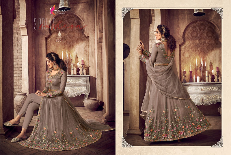 Kesari Trends Rutbaa Butterfly Net Bridal Wear Salwar Suit