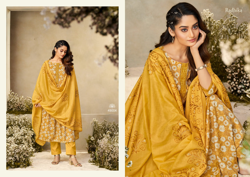 Radhika Fashion Azara Blossom Vol 12 Cotton Print Casual Wear Salwar Suits