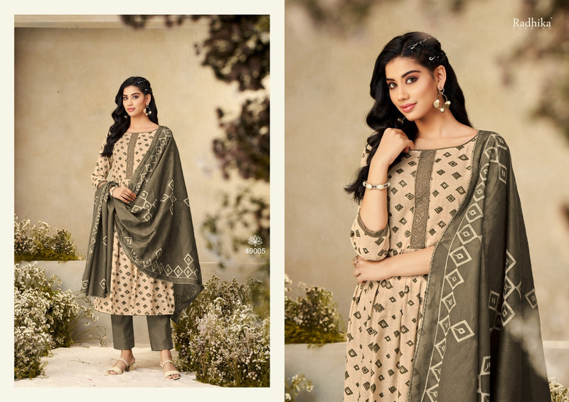 Radhika Fashion Azara Blossom Vol 12 Cotton Print Casual Wear Salwar Suits
