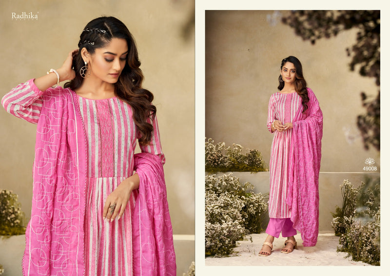 Radhika Fashion Azara Blossom Vol 12 Cotton Print Casual Wear Salwar Suits