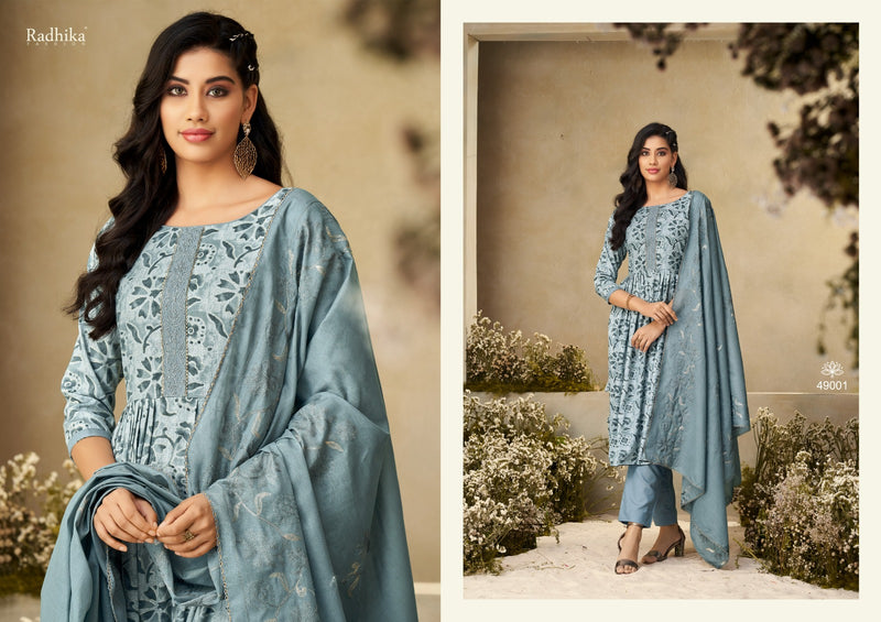 Radhika Fashion Azara Blossom Vol 12 Cotton Print Casual Wear Salwar Suits