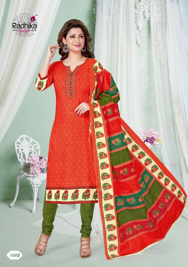 Radhika Rangrasiya Vol 1 Cotton Salwar Suit