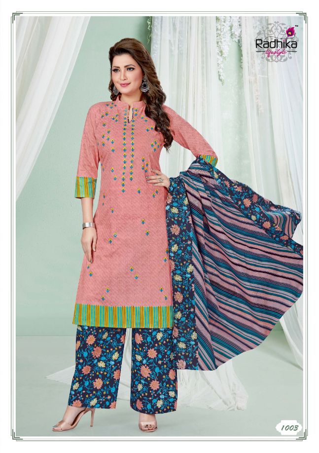 Radhika Rangrasiya Vol 1 Cotton Salwar Suit