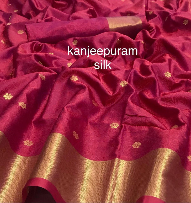 Rajtex Kanjeepuram Silk Fency Traditional Saree