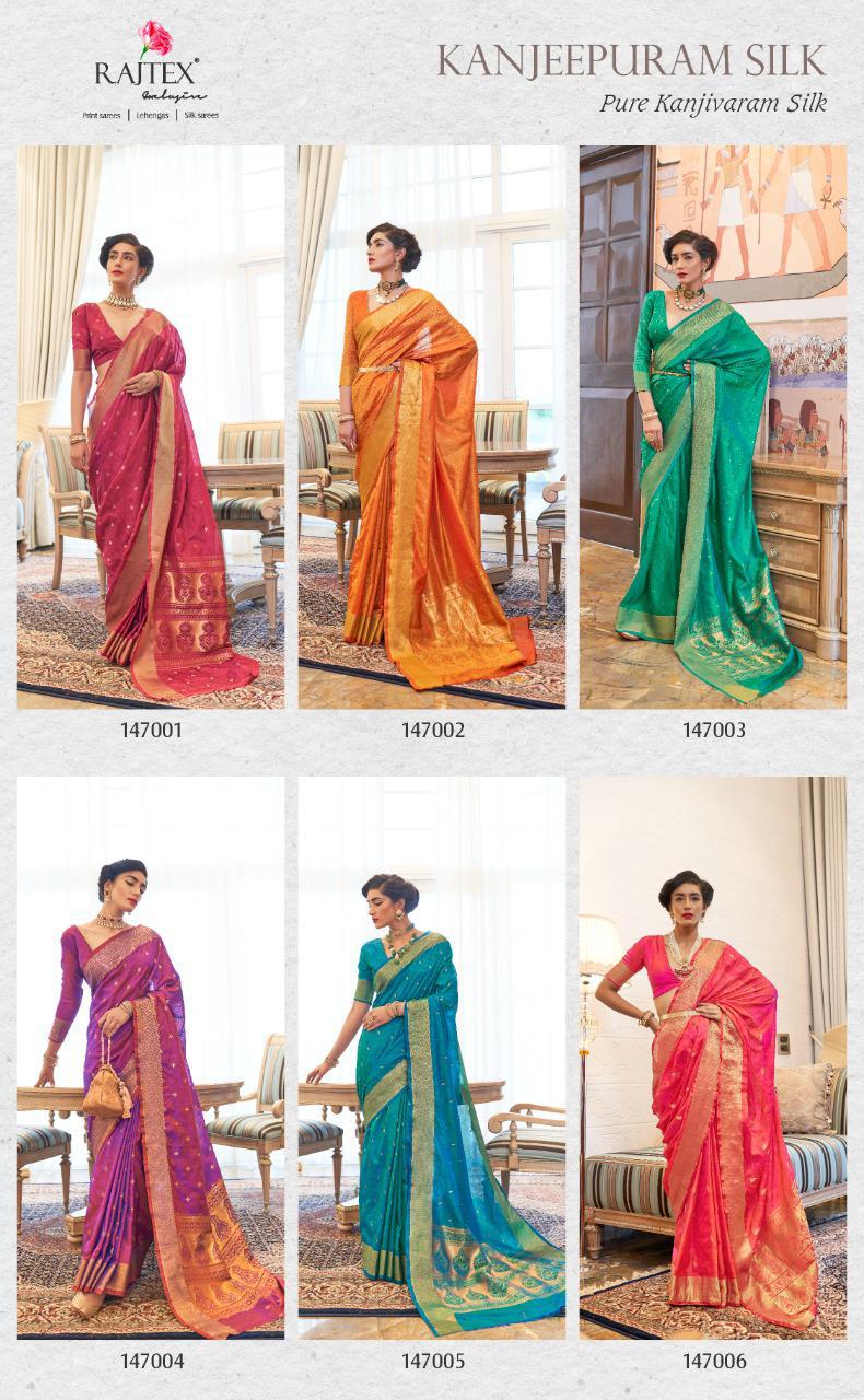 Rajtex Kanjeepuram Silk Fency Traditional Saree