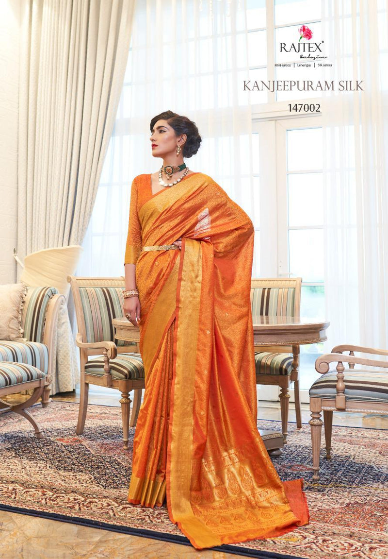 Rajtex Kanjeepuram Silk Fency Traditional Saree
