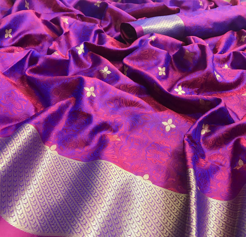 Rajtex Kanjeepuram Silk Fency Traditional Saree