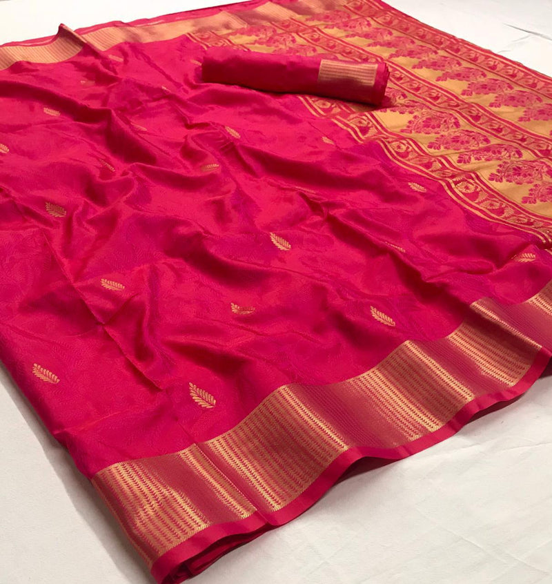 Rajtex Kanjeepuram Silk Fency Traditional Saree