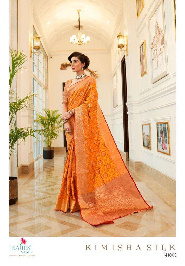 Rajtex Kimisha Silk Patola Silk Fency Designer Saree