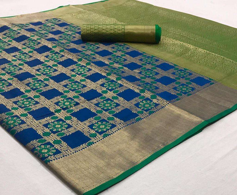 Rajtex Kimisha Silk Patola Silk Fency Designer Saree