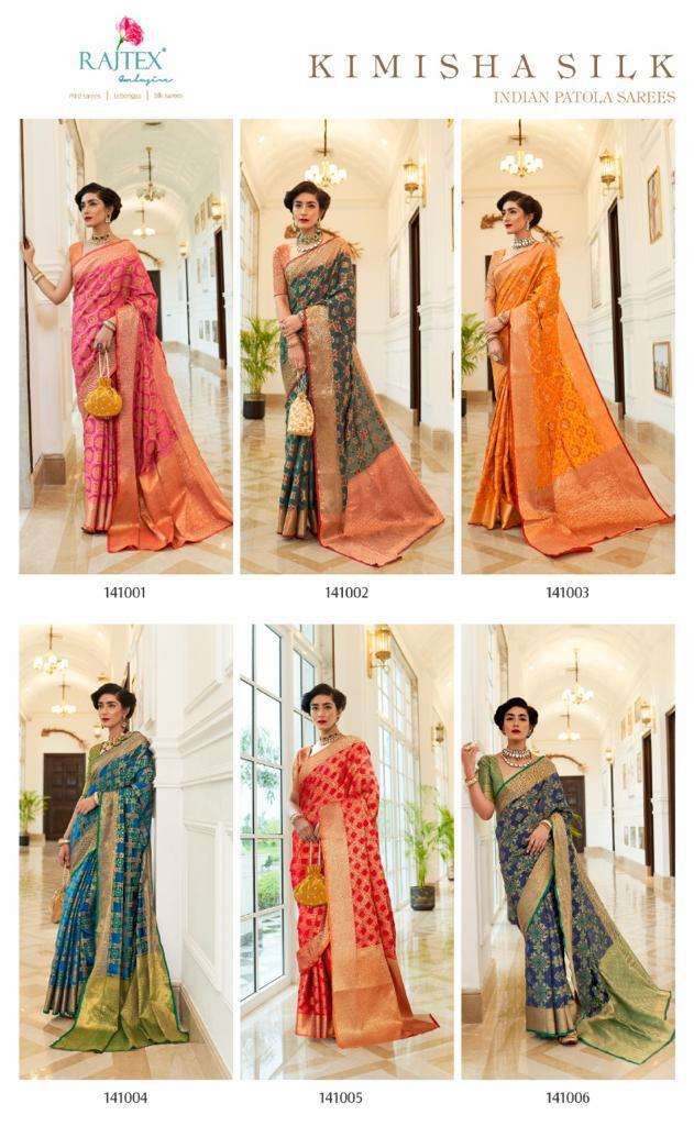 Rajtex Kimisha Silk Patola Silk Fency Designer Saree