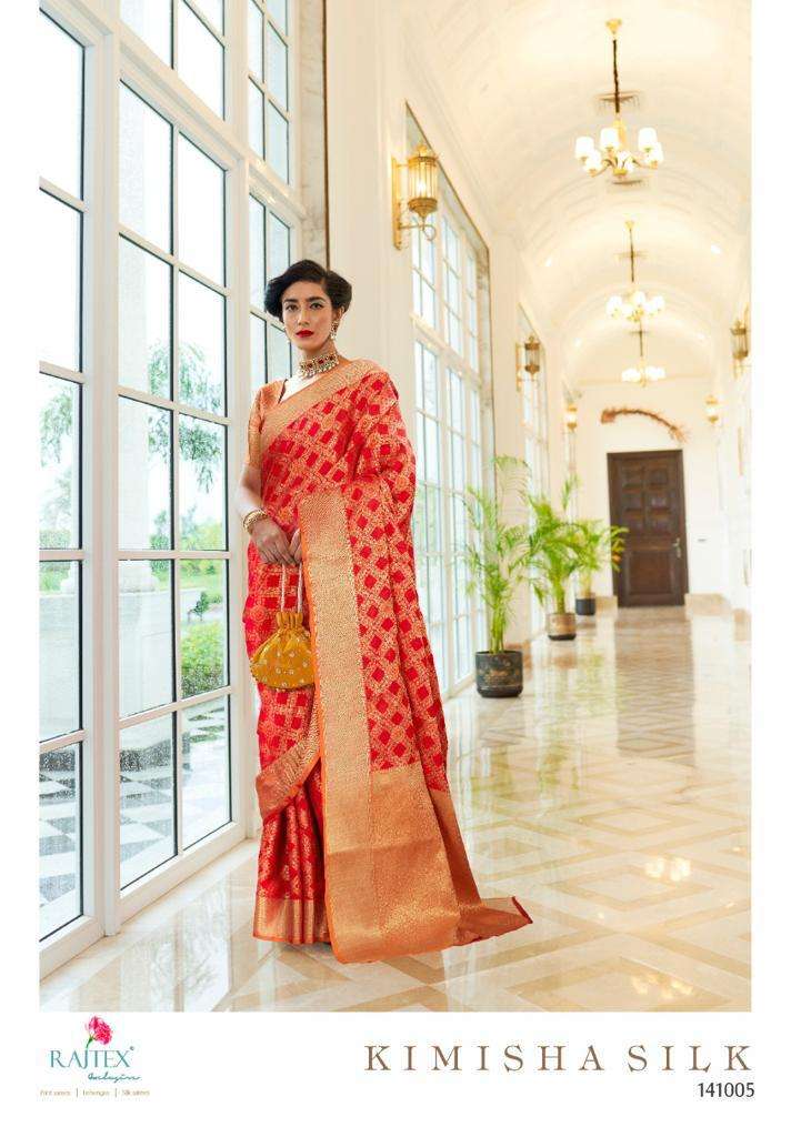 Rajtex Kimisha Silk Patola Silk Fency Designer Saree