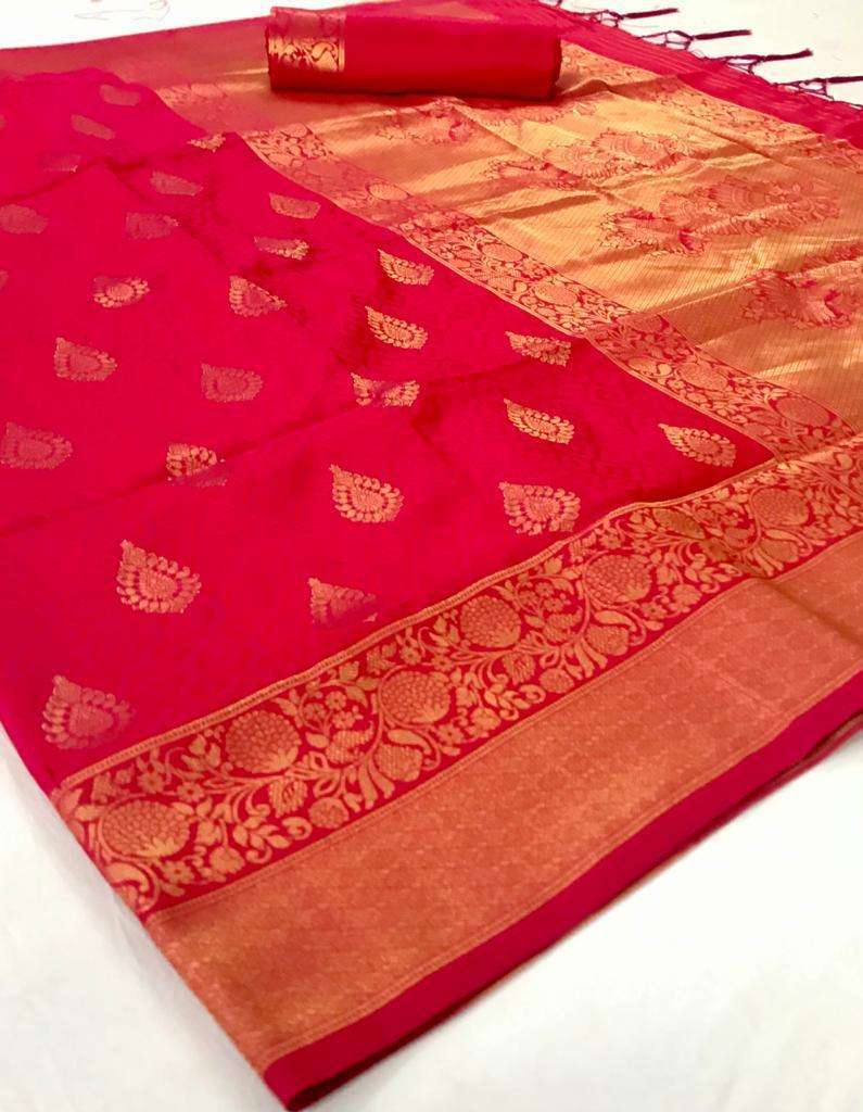 Rajtex Korani Silk Handlom Weaving Fency Designer Saree