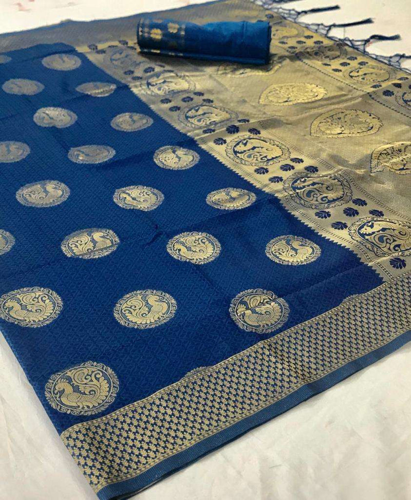 Rajtex Korani Silk Handlom Weaving Fency Designer Saree