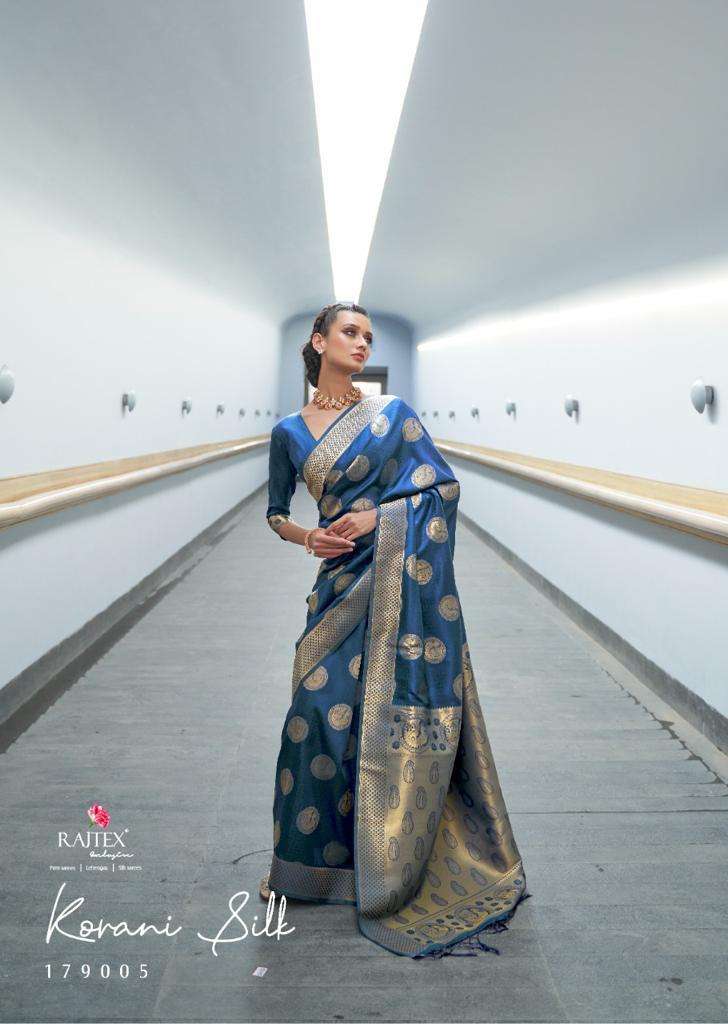 Rajtex Korani Silk Handlom Weaving Fency Designer Saree