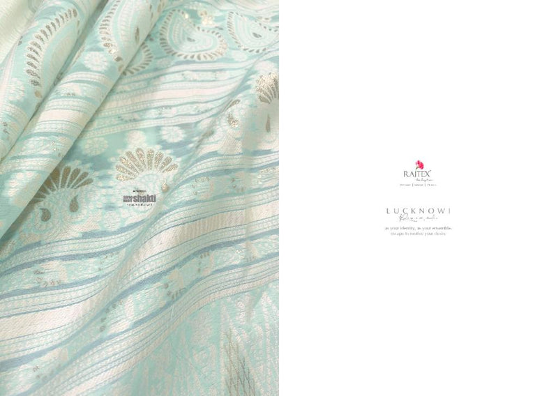 Rajtex Launch By Kinaya Lucknowi Chikankari Fancy Work Excusive Formal Wear Heavy Sarees